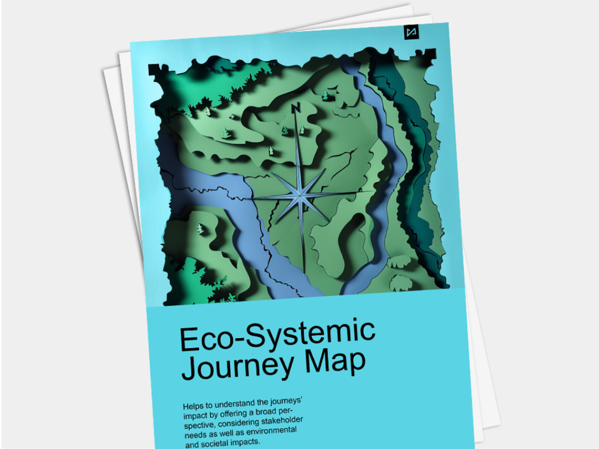 Booklet with "Eco-Systemic Journey Map" on its cover